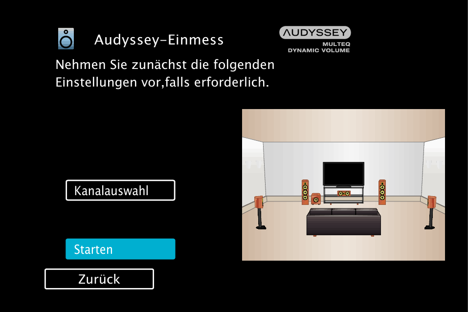 GUI Audyssey4 S64